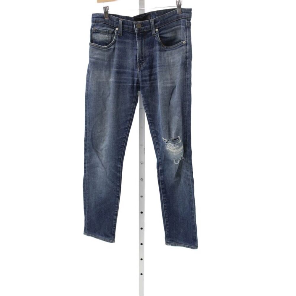 J Brand Mens Skinny Jeans Blue Cotton Button Size 31